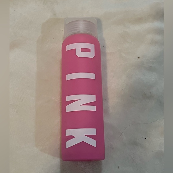 Victorias Secret Silicone and Glass Water Bottle - Picture 1 of 4